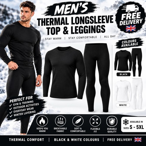 Men thermal long - thermal, sleeve