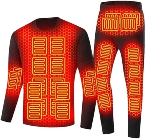 Men heated thermal underwear - thermal,