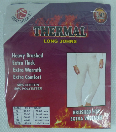 Heat stoke thermal long johns - heat,
