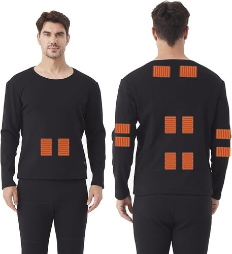 Gpiopgho mens heated thermal - gpiopgho,