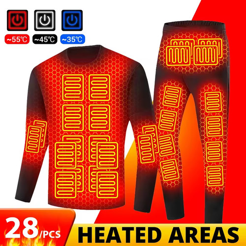 Thermal heated underwear men - thermal,