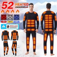 52 Area USB Heated Underwear