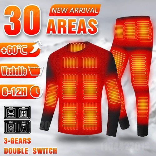 Heated underwear set - heated,